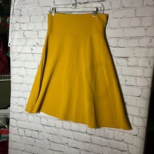 Fun Yellow A-Line Skirt